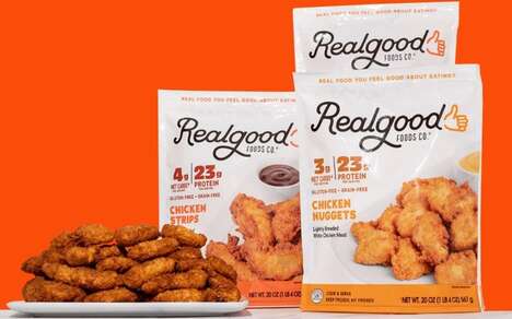 Low-Carb Breaded Chicken Snacks