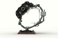 Hyper-Detailed Building Block Timepieces Image 4