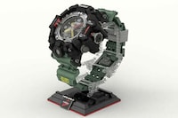 Hyper-Detailed Building Block Timepieces Image 5