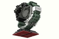 Hyper-Detailed Building Block Timepieces Image 6