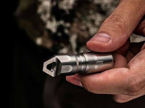 Tool-Equipped Keychain Flashlights