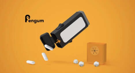 Reusable Chewing Gum Containers