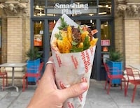 Plant-Based Skewer Wraps