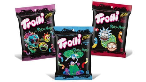 Cartoon-Themed Sour Candies