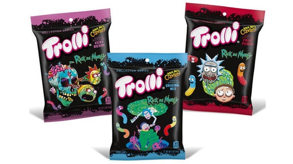 Cartoon-Themed Sour Candies