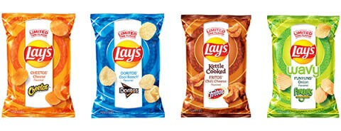 Experimental Snack Chip Flavors