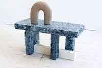 Upcycled Denim Waste Furniture Image 1