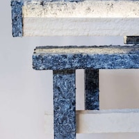 Upcycled Denim Waste Furniture Image 5