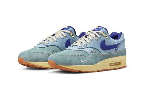 Light-Washed Denim Lifestyle Sneakers