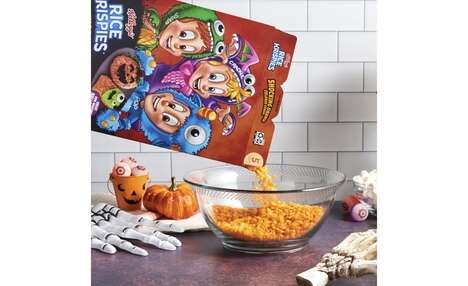 Chromatic Halloween-Themed Cereals