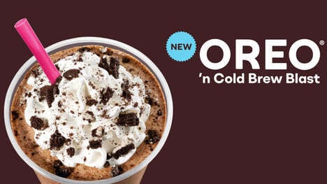 Cookie-Infused Blended Cold Coffees