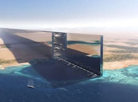 170-Kilometre-Long Mirrored Skyscrapers Image 2