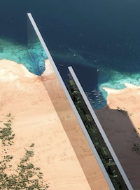 170-Kilometre-Long Mirrored Skyscrapers Image 3