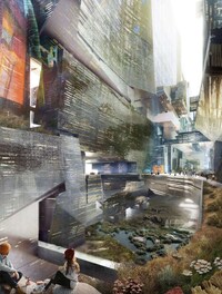 170-Kilometre-Long Mirrored Skyscrapers Image 5