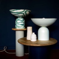 Recycled Paper Pulp Lamps Image 2