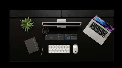 OLED Screen-Equipped Smart Desks