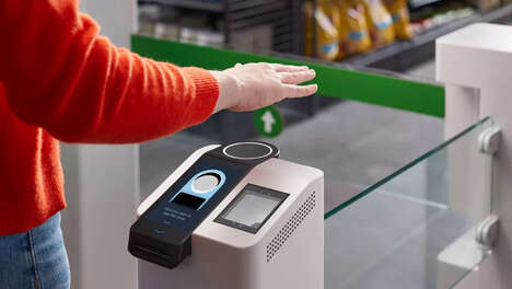 Grocery Payment Palm Scanners