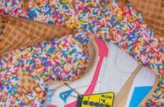 Ice Cream Truck-Inspired Sneakers