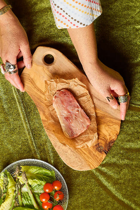 Marbled Cultivated Pork Loins