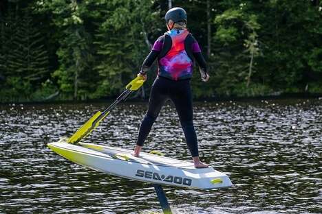 All-Electric Hydrofoil Surfboards