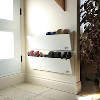 Envelope-Style Shoe Racks