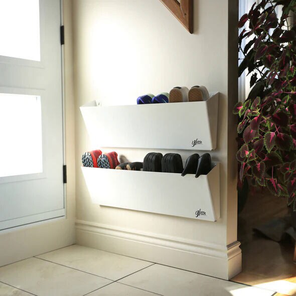 Envelope-Style Shoe Racks