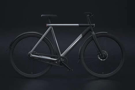 Sleek All-Black E-Bikes