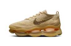 Fall-Themed Neutral Bulbous Sneakers