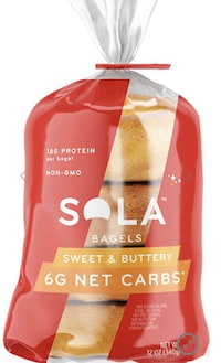 Health-Focused Low-Carb Bagels