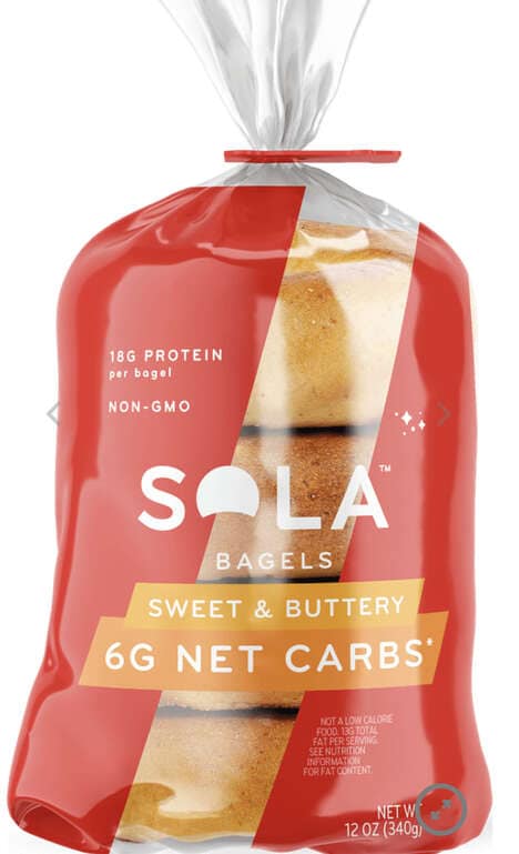 Health-Focused Low-Carb Bagels