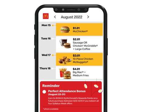 Syllabus-Themed QSR Meal Deals