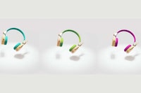 Woven Bamboo Headphones Image 1
