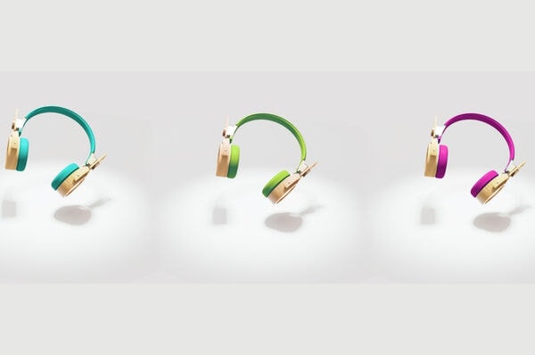 Woven Bamboo Headphones