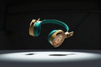 Woven Bamboo Headphones Image 2