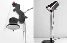Customizable Industrial Lamp Designs