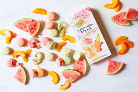 Summer Fruit-Flavored Macarons