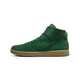 Green High-Cut Suede Sneakers Image 1