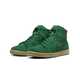 Green High-Cut Suede Sneakers Image 3