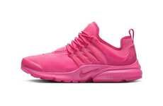 Vibrant All-Pink Tonal Sneakers