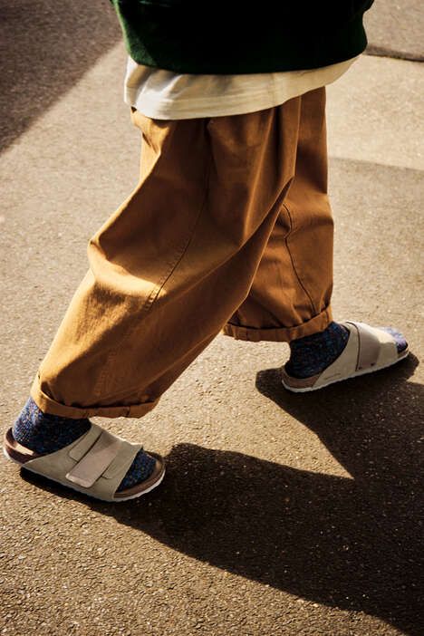 Street-Designed Suede Footwear