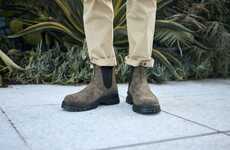 Chunky Sole Chelsea Boots