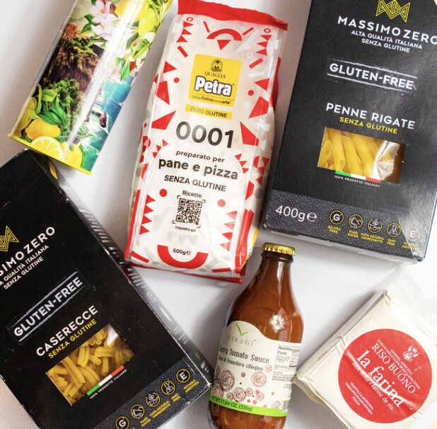 Gluten-Free Pasta Boxes