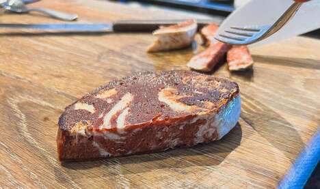 Marbled Vegan Ribeye Steaks