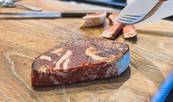 Marbled Vegan Ribeye Steaks