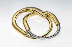 Padlock-Themed Luxury Bracelets
