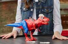 Superhero-Themed Dinosaur Toys