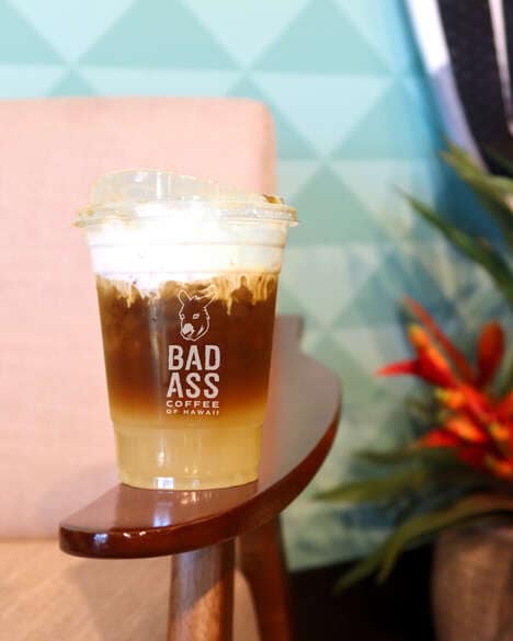 Foamy Coconut Lemonades