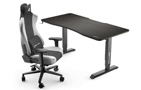 Mat-Topped Gamer Desks