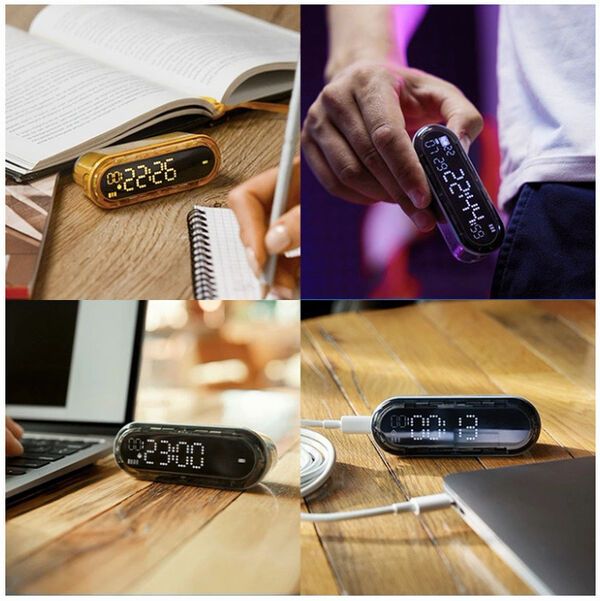 Pocket Timer Power Banks : Shargeek Capsule Gravity