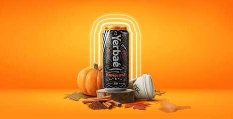 Pumpkin Spice Energy Drinks